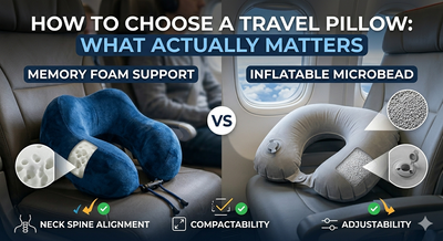 How to Choose a Travel Pillow: What Actually Matters